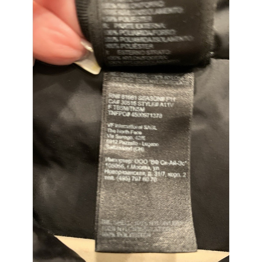 The North Face Women's Black Light Jacket‎ Windbreaker Size Large Sz M - Picture 3 of 5